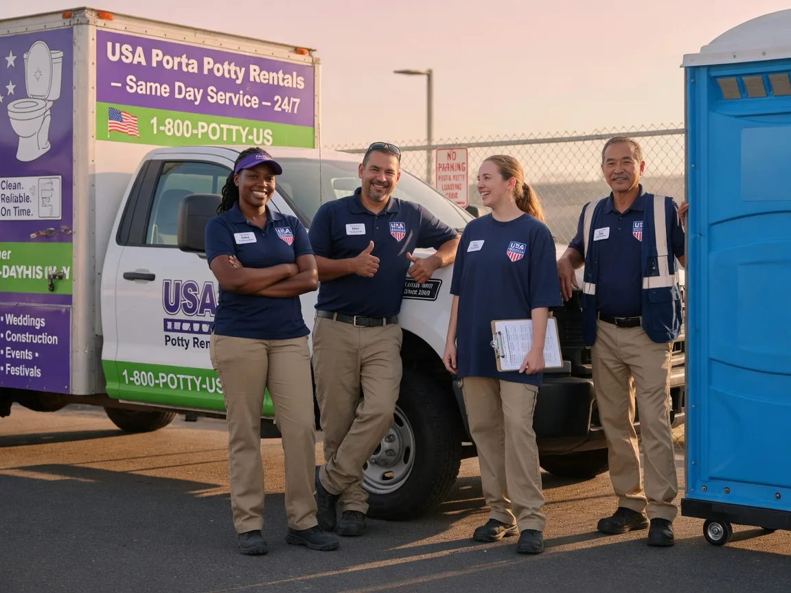 Porta Potty Rental company in Rueter, MO